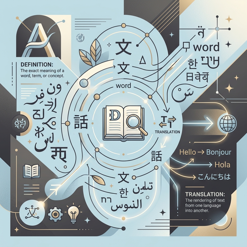 Abstract language translations